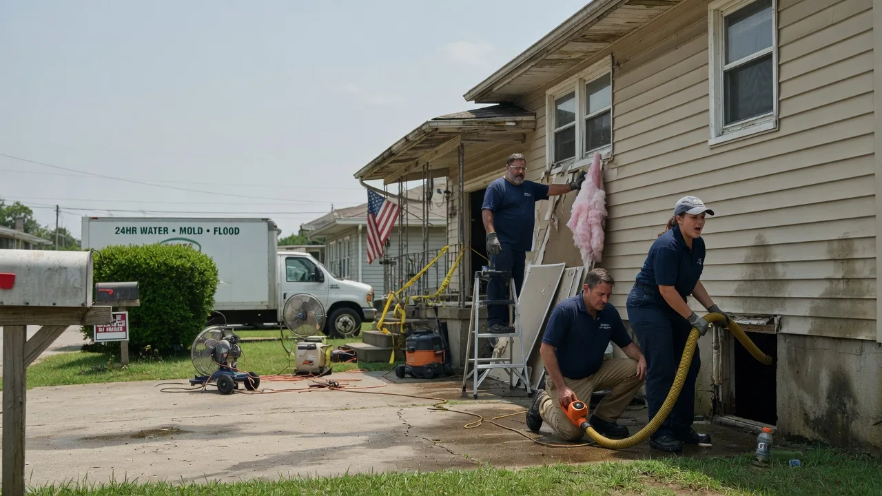 Water Damage Repair in Smithton, IL near me
